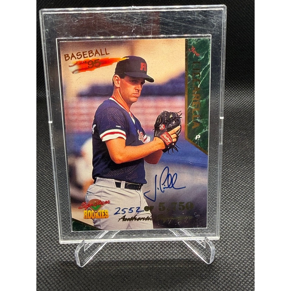 1995 Signature Rookies Joe Ciccarella Autograph Card 2552/5750 Boston Red Sox